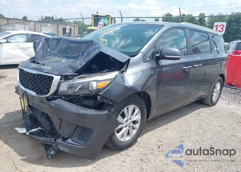 2017 Kia Sedona Lx из США, поврежденный, VIN KNDMB5C17H6332801